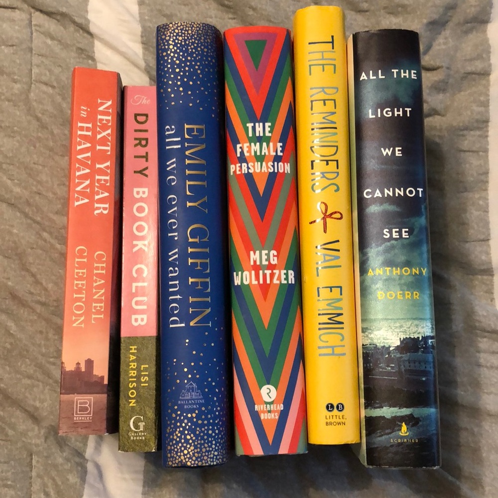 Fiction book lot